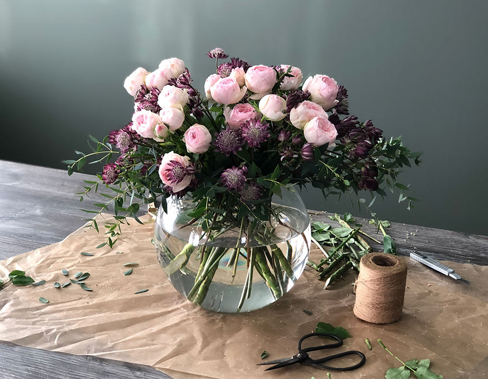 Vakker blomsterbukett Vakker blomsterbukett