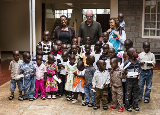 Besøk på Kipchamgaa Children’s Home Besøk på Kipchamgaa Children’s Home