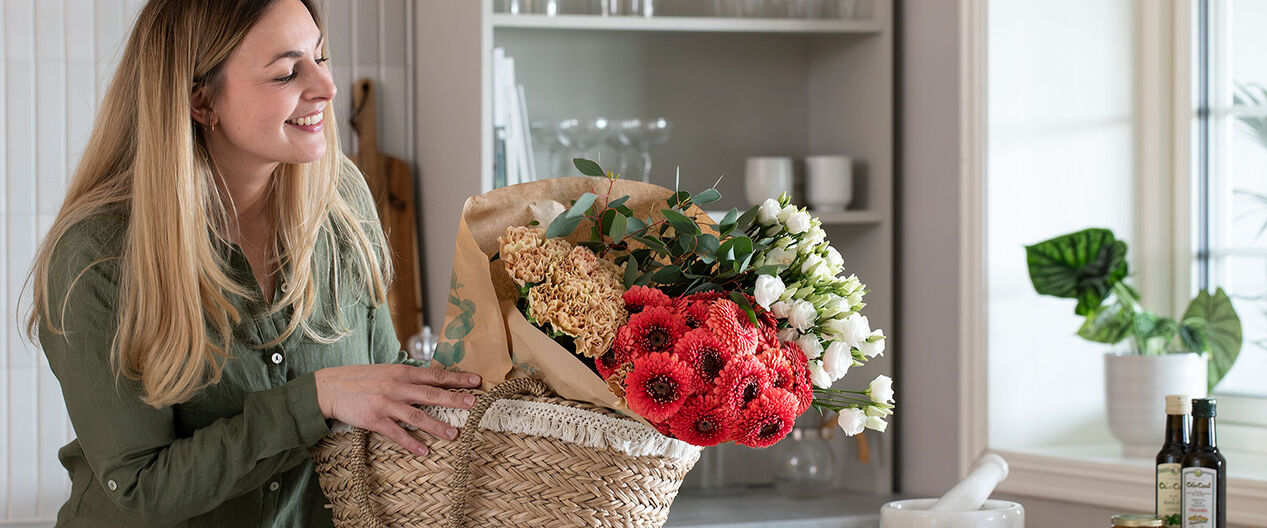 Blomsterbukett