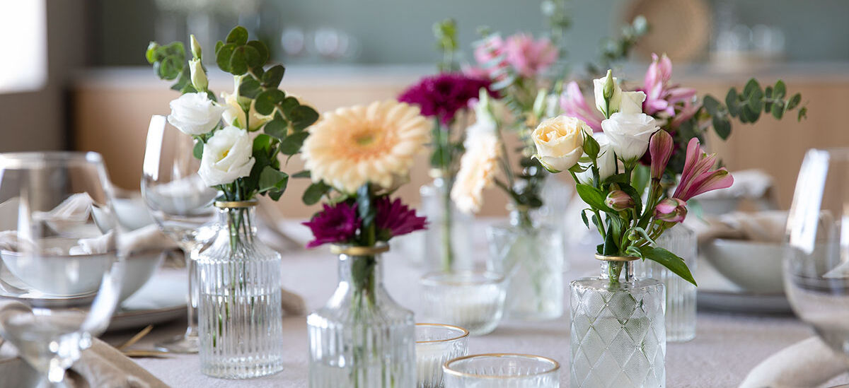 Enkleste måten å pynte et vakkert festbord