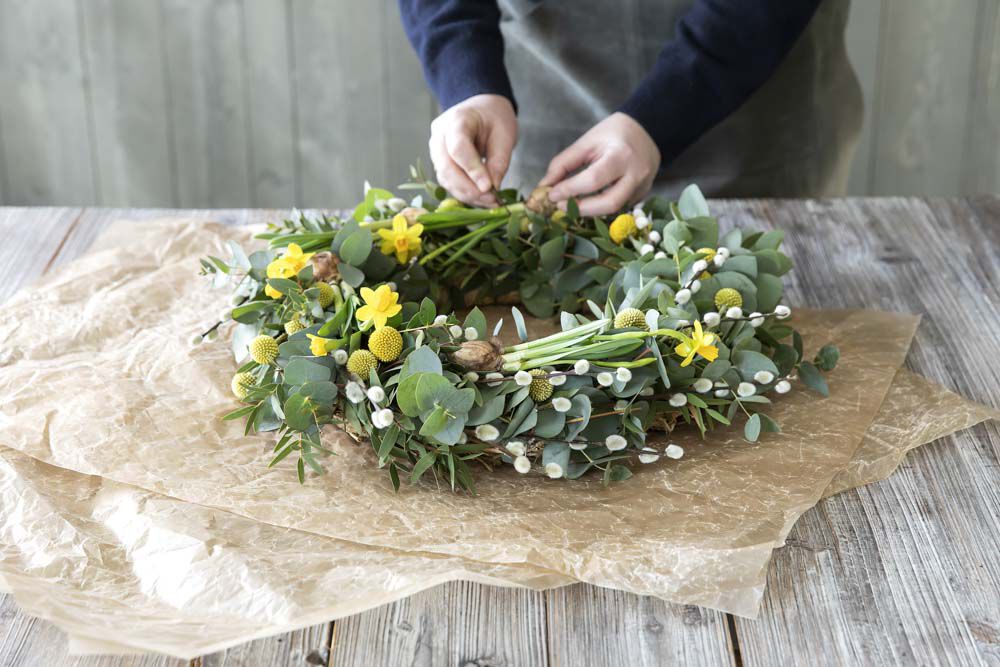 diy lage påskekrans