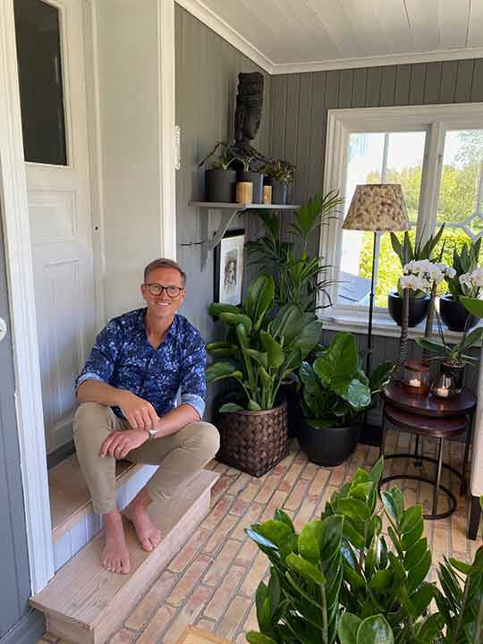 Halvor Bakkes glassveranda Halvor Bakkes glassveranda