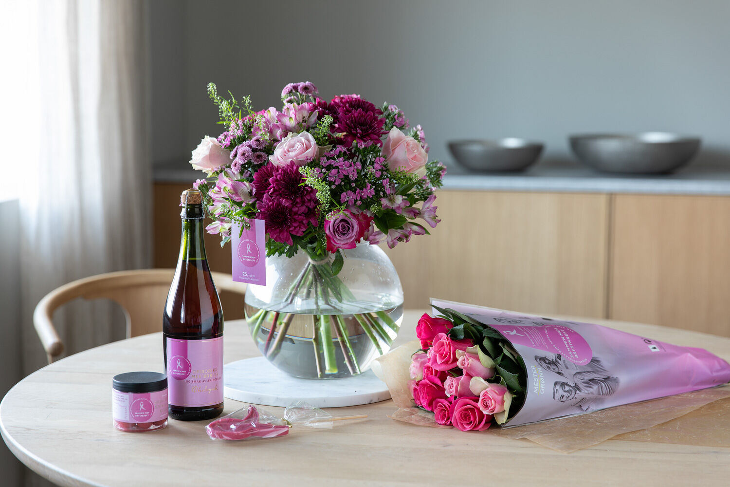 Rosa sløyfe-kolleksjon Rosa sløyfe-kolleksjon