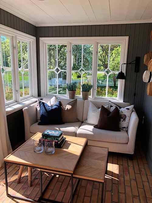 Halvor Bakkes glassveranda Halvor Bakkes glassveranda