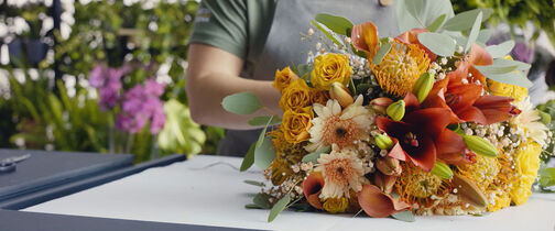 Blomsterbukett