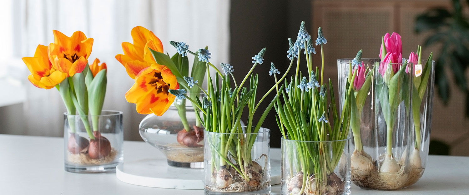 DIY: 3 ideer med l&oslash;kblomster i vase