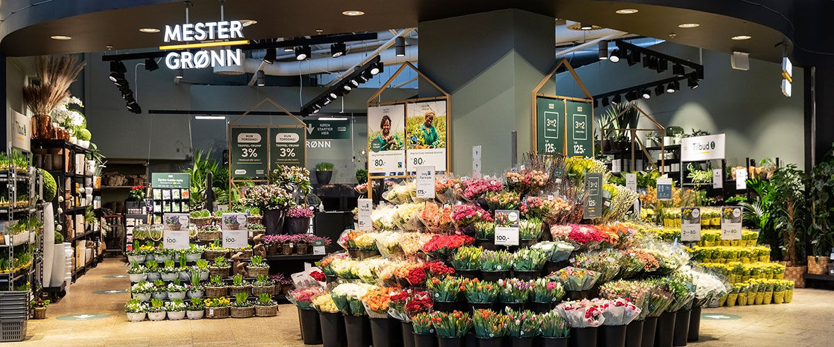 Blomsterbutikk Mester Grønn Blomsterbutikk Mester Grønn