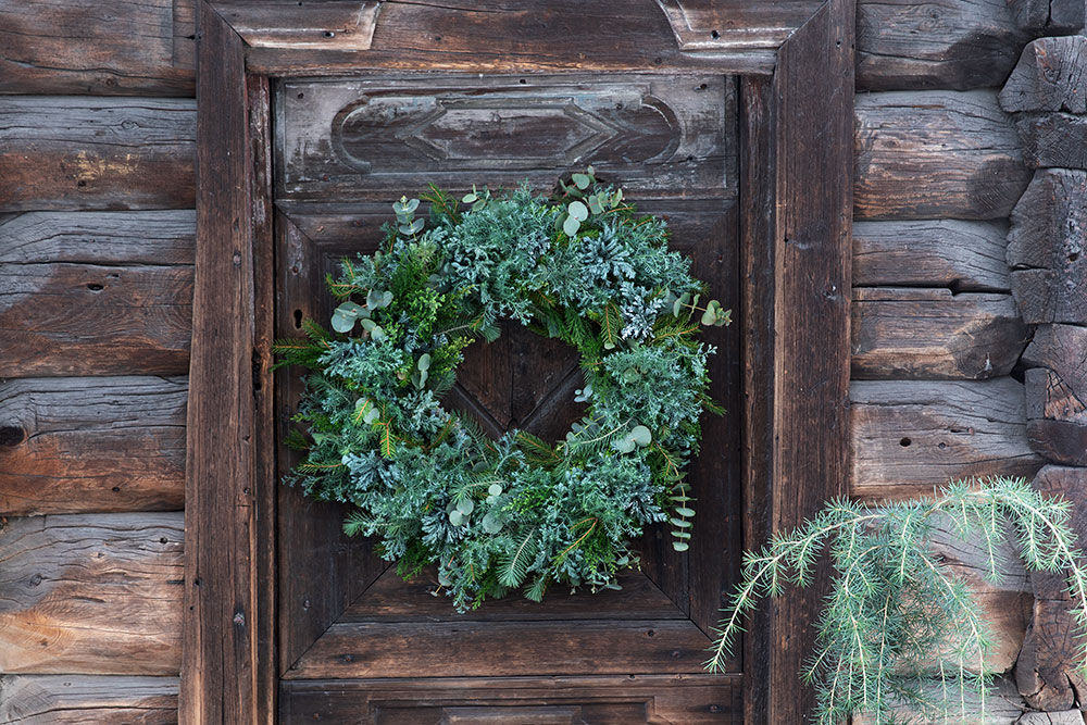 barkrans til jul