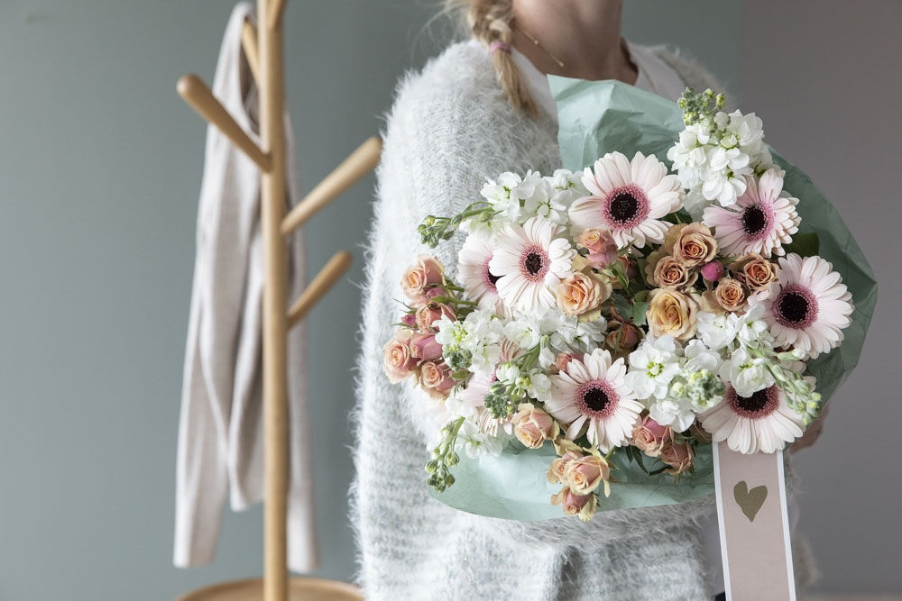 Vakker blomsterbukett