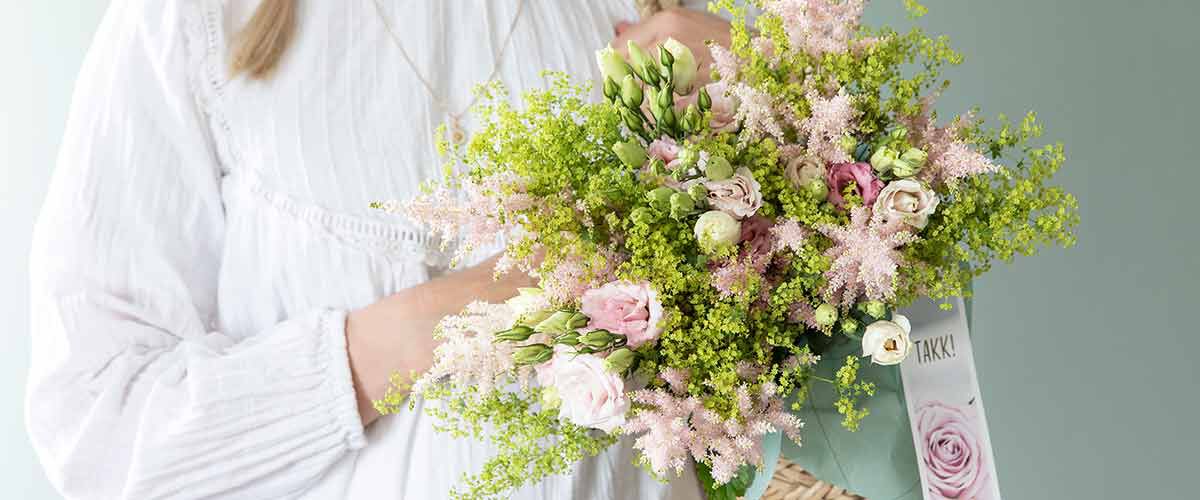 Blomsterbukett takk Blomsterbukett takk