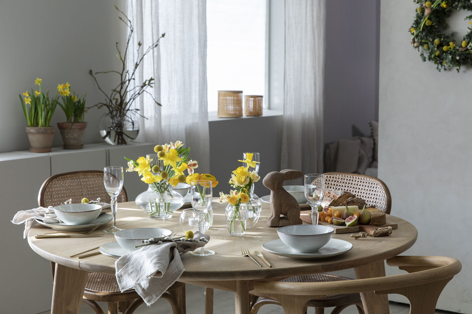 Pynte påskebord