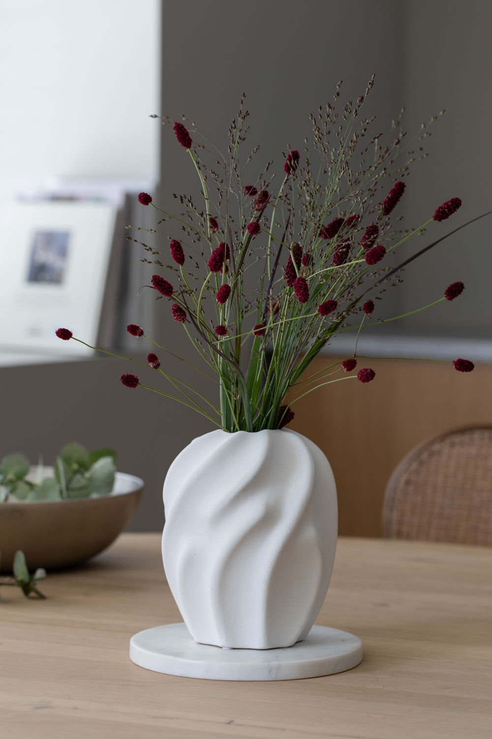 Curve keramikkvase