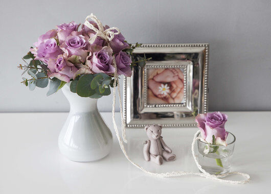 mor og barn bukett med rosa roser mor og barn bukett med rosa roser
