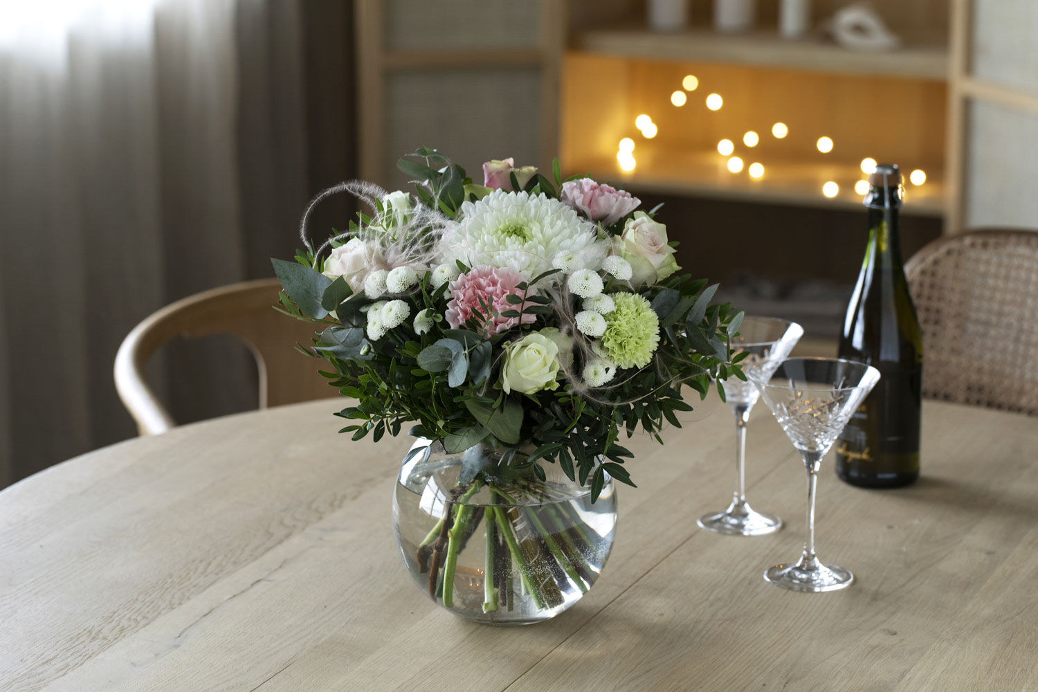 Blomsterbukett nyttårsaften Blomsterbukett nyttårsaften