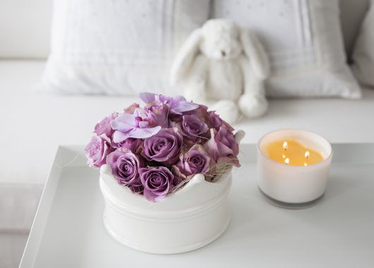 blomsterkrone med roser og orkideer blomsterkrone med roser og orkideer