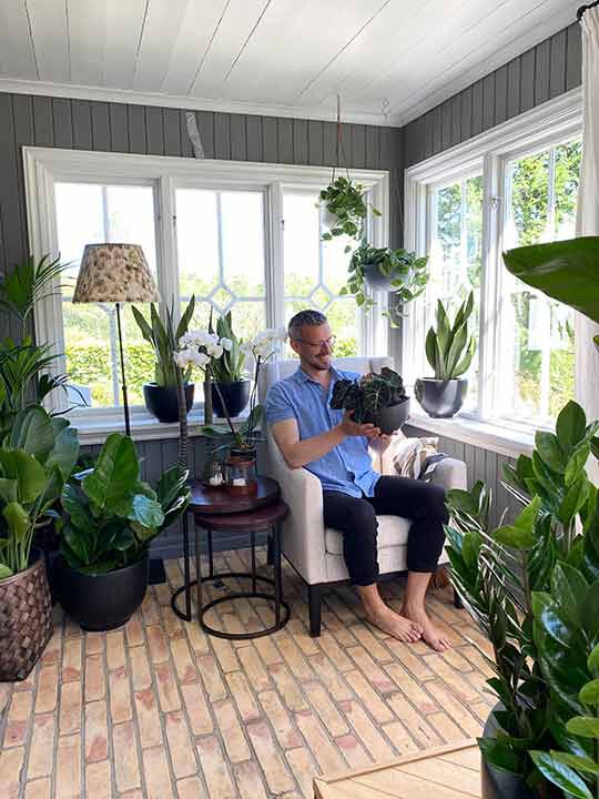 Halvor Bakkes glassveranda Halvor Bakkes glassveranda