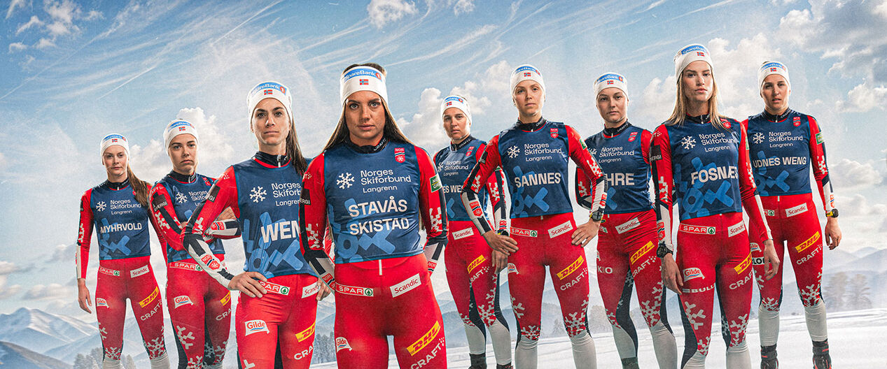 Mester Grønn sponsor for kvinnelandslaget i langrenn