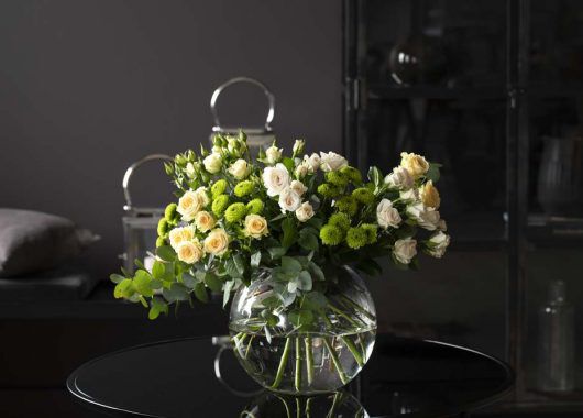 3for2_bukett i glassvase 3for2_bukett i glassvase