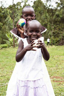 Glade barn på Kipchamgaa Children´s Home Glade barn på Kipchamgaa Children´s Home