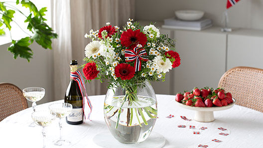Blomsterbukett