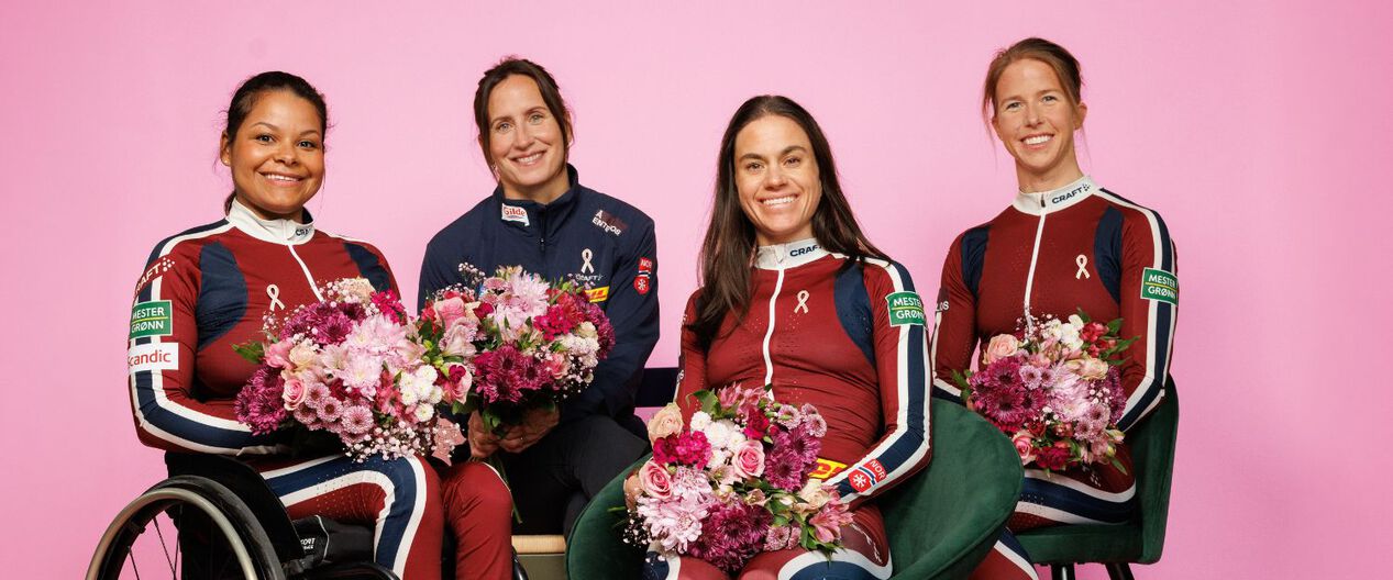 Langrennsstjernene st&oslash;tter Rosa sl&oslash;yfe