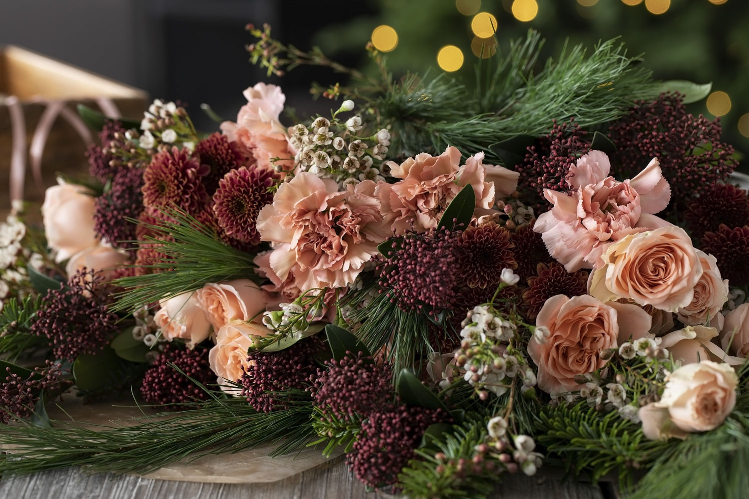 Blomster  til jul