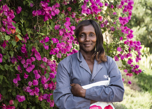 Fairtrade roseproduksjon