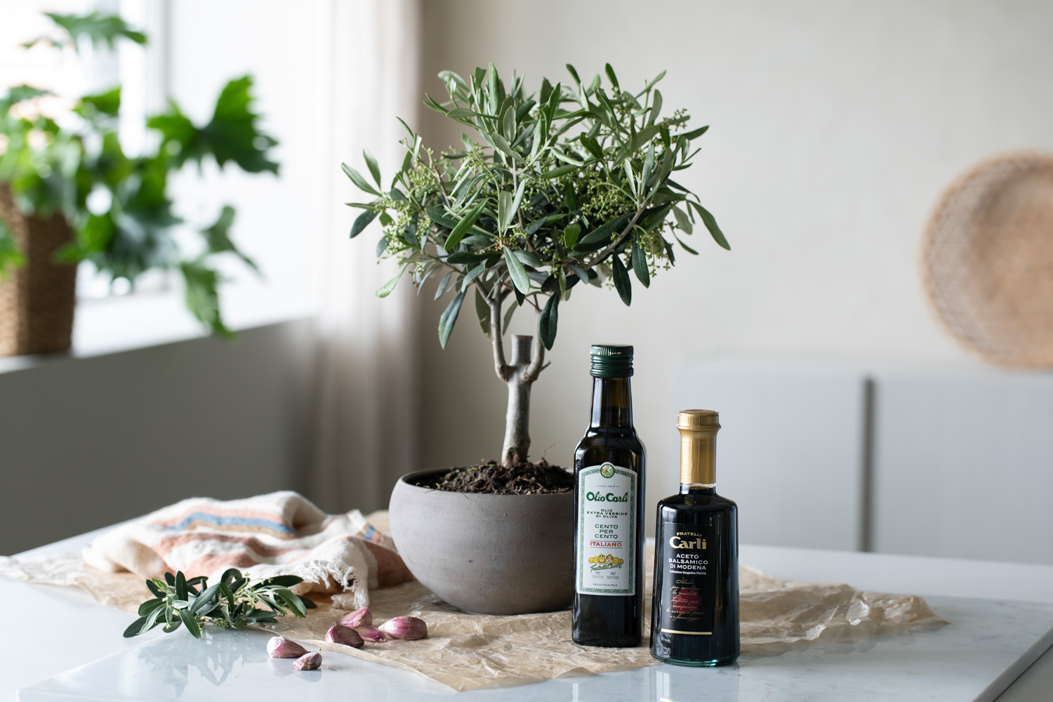 Olivenolje og balsamico
