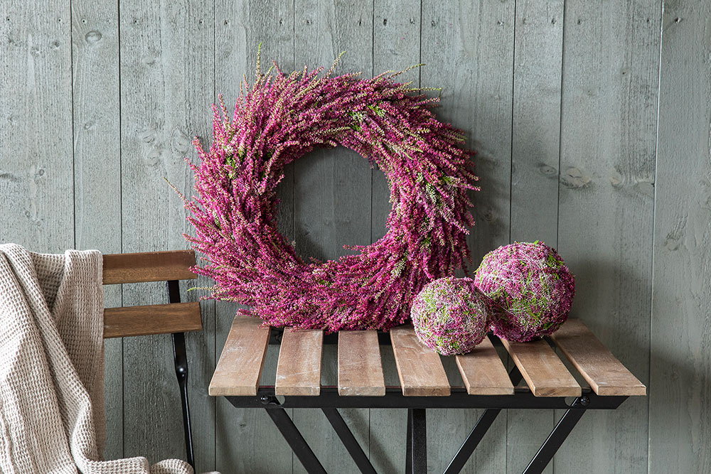 DIY høstkrans av lyng