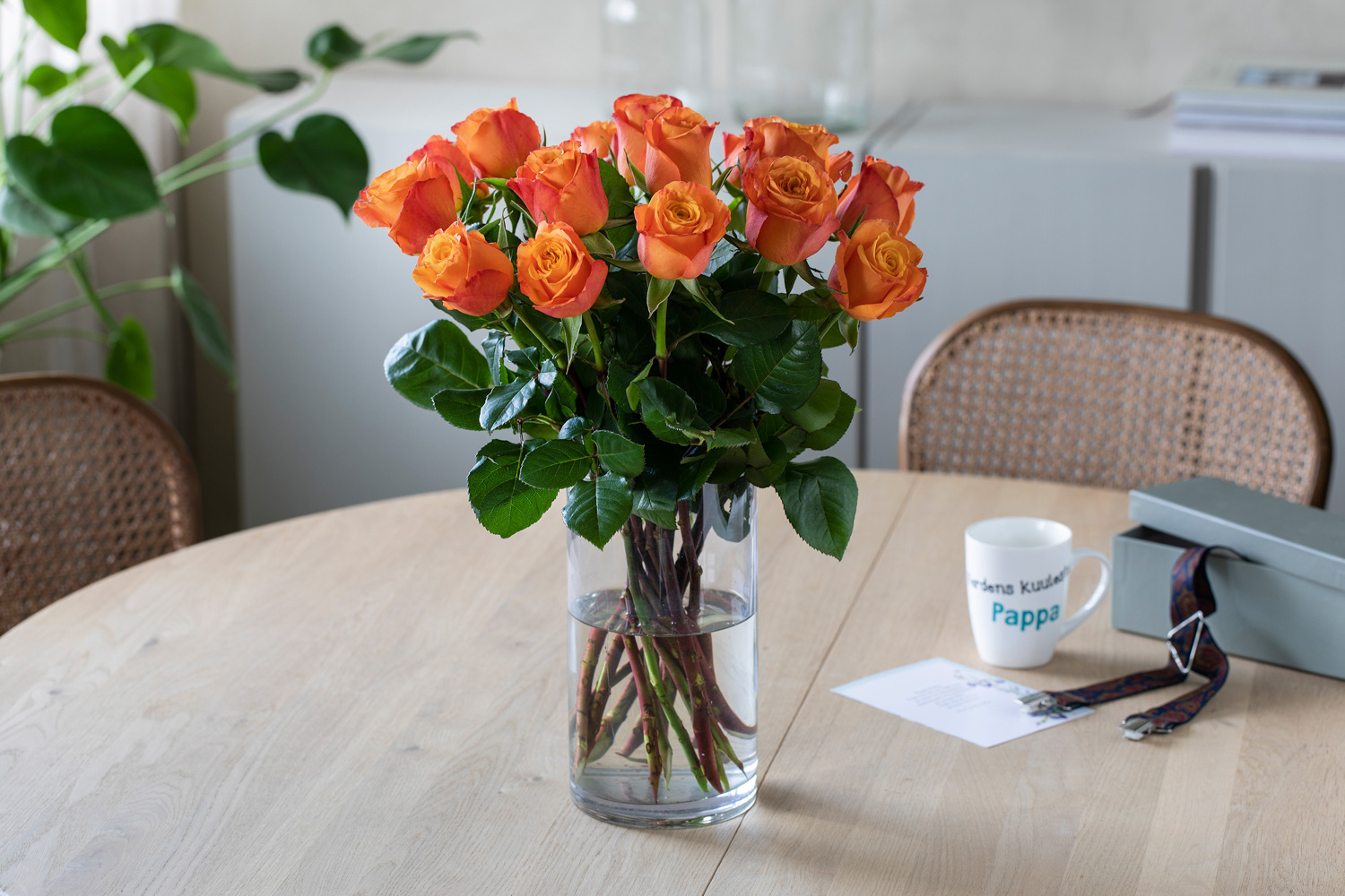 Blomster til farsdag